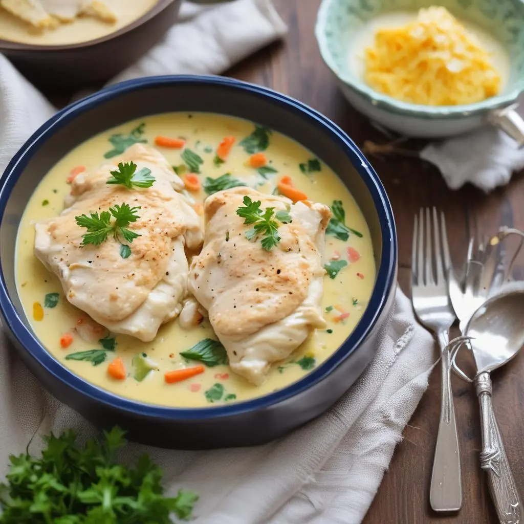 creamy chicken breast recipe with cream of chicken soup