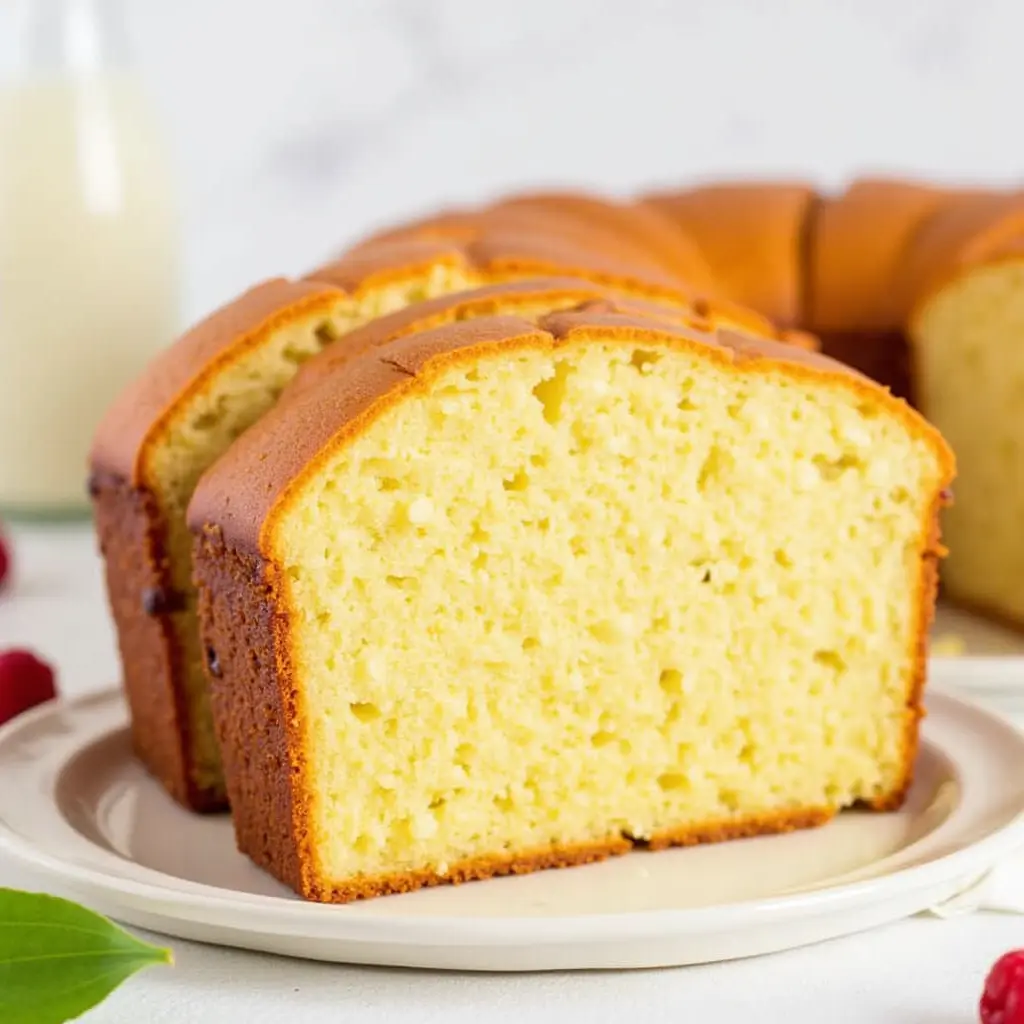 old fashioned sour cream pound cake five ingredient recipe